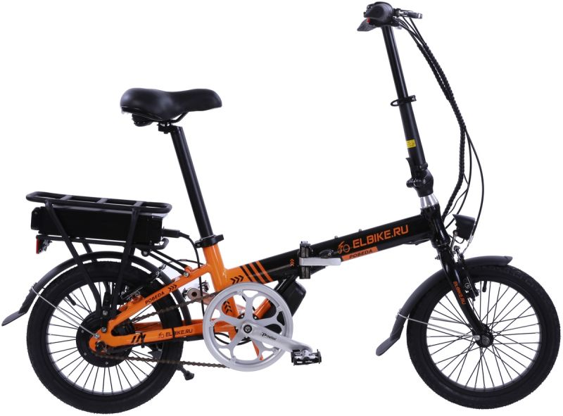 Электровелосипед Elbike Pobeda 250W (Черно-оранжевый) Электровелосипед Elbike Pobeda 250W (Черно-оранжевый)